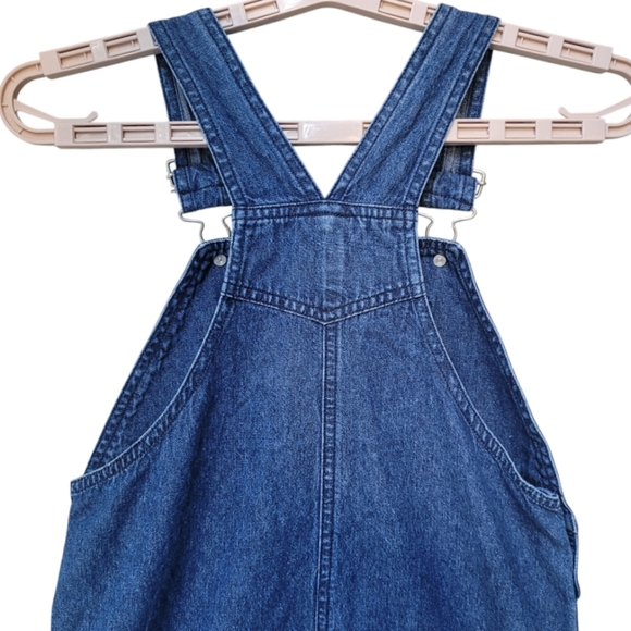 Disney Store Toy Story "Jessie" Embroidered Denim Overall Dress Size 10-12 Girl - Picture 6 of 15